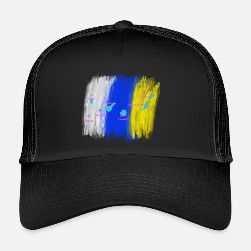 8 Islas Canarias - Trucker Cap - black/black