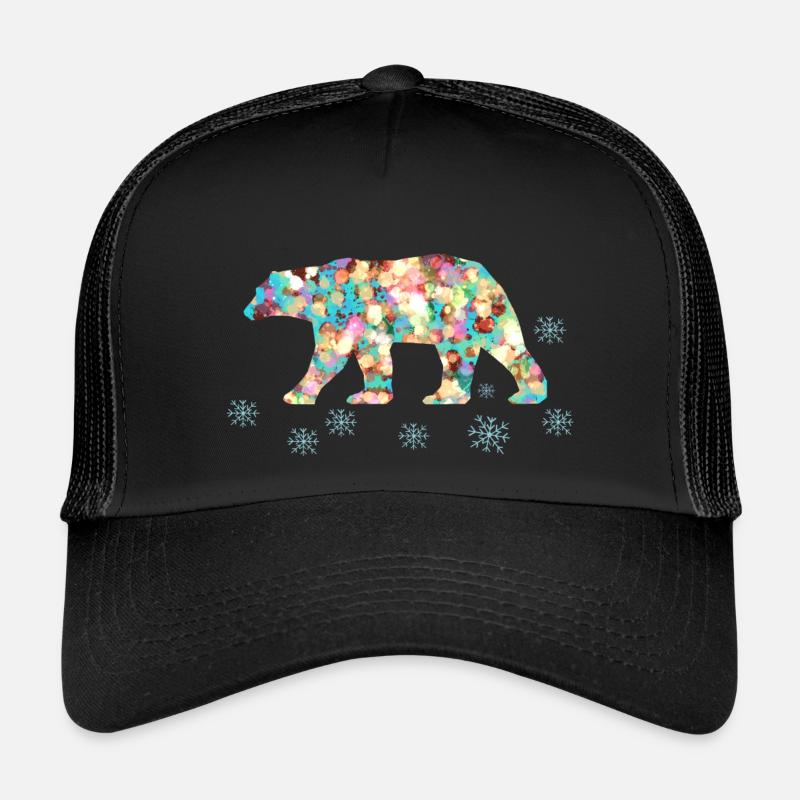 Ours polaire Casquette trucker 