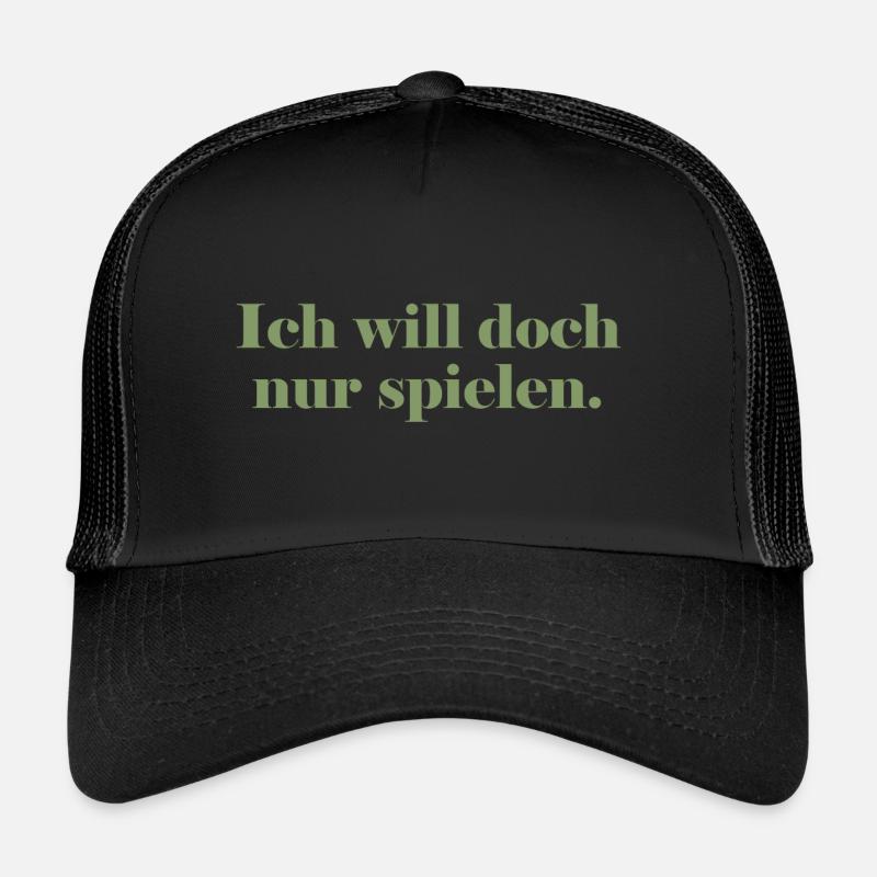 Ich will doch nur spielen Trucker Cap