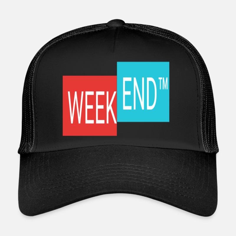 Weekend finally weekend Trucker Cap