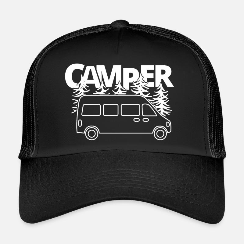 Wohnmobil Wohnwagen Camper Spruch Campervan Bus Trucker Cap
