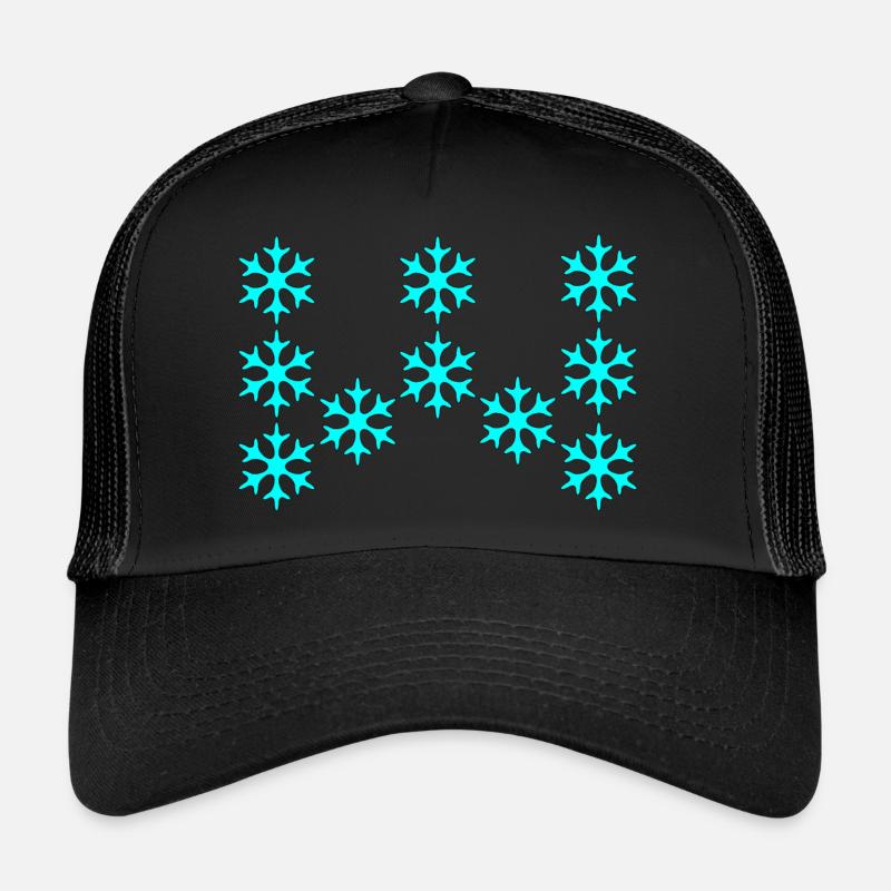 Winter - Trucker Cap - Schwarz/Schwarz