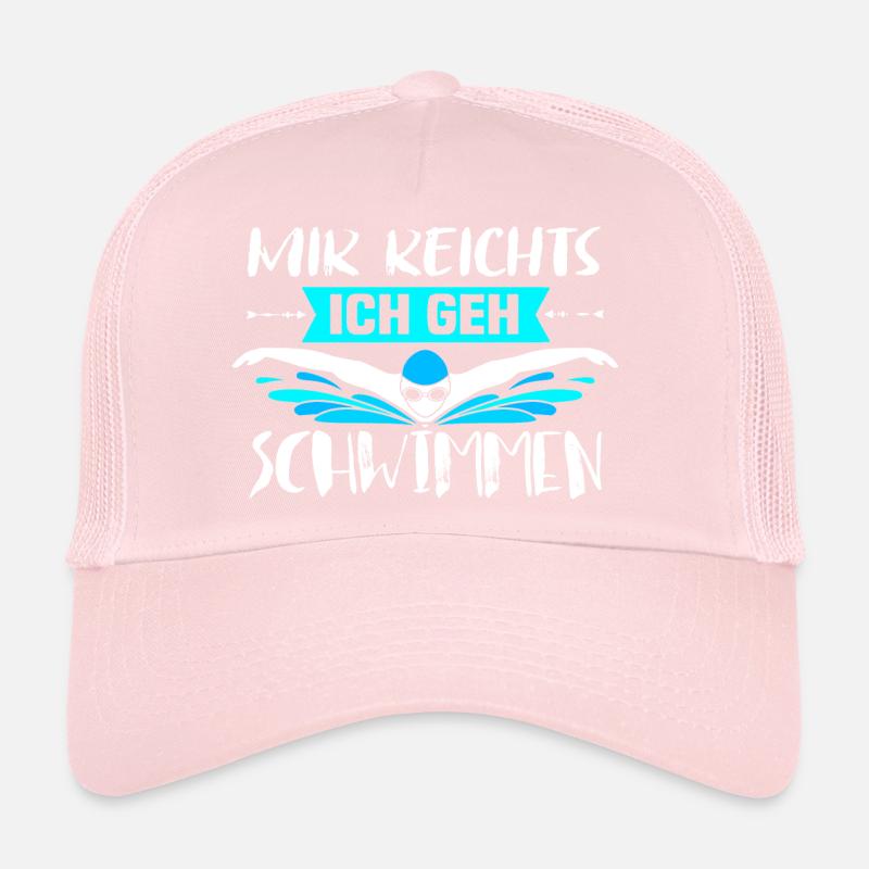 Mir reichts, ich geh schwimmen! Cooler Spruch Fun Trucker Cap