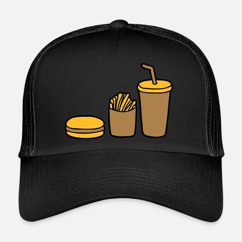 Burger Frites Cola Casquette trucker 