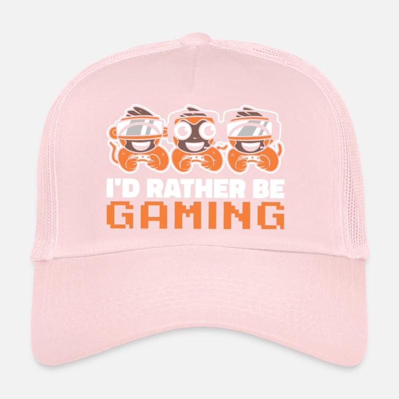 Je préfère jouer Casquette trucker 