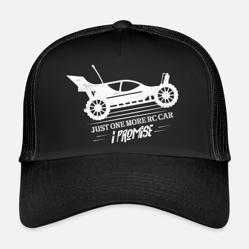 Juste une voiture RC de plus que je promets Modèle de voiture Télécommande C - Casquette trucker  - noir/noir