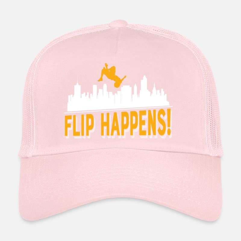 Flip Bites! Traceur Parkour Free Running Casquette trucker 