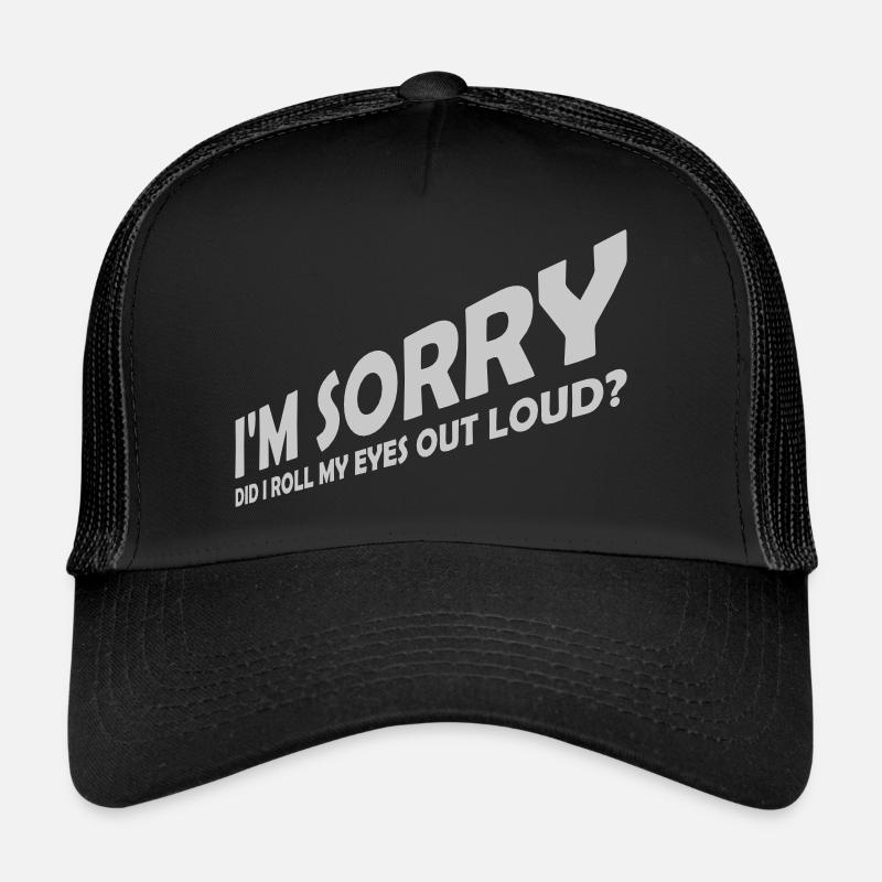 Roulez mes yeux Casquette trucker 