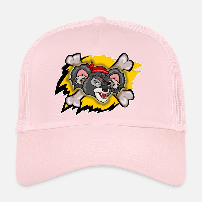 Attaque d’ours koala maléfique Casquette trucker 