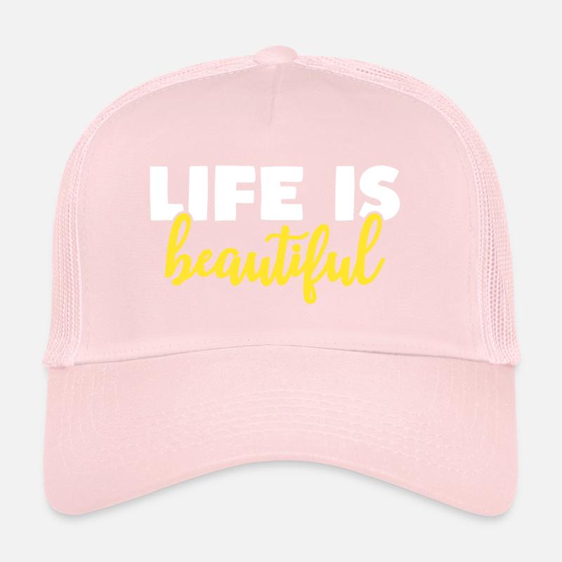 la vie est belle Casquette trucker 