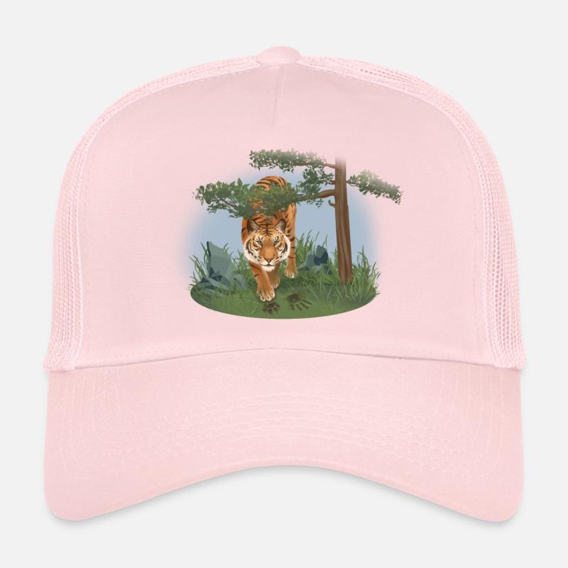 Tigers - Wildlife - Nature - Forest - Forest Trucker Cap