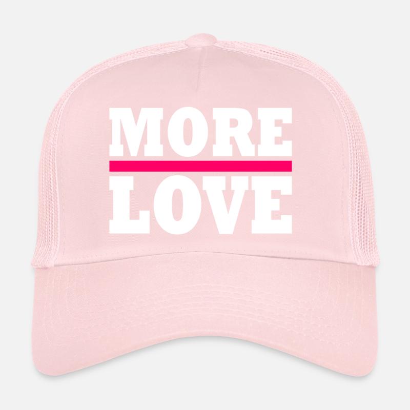 More love Casquette trucker 