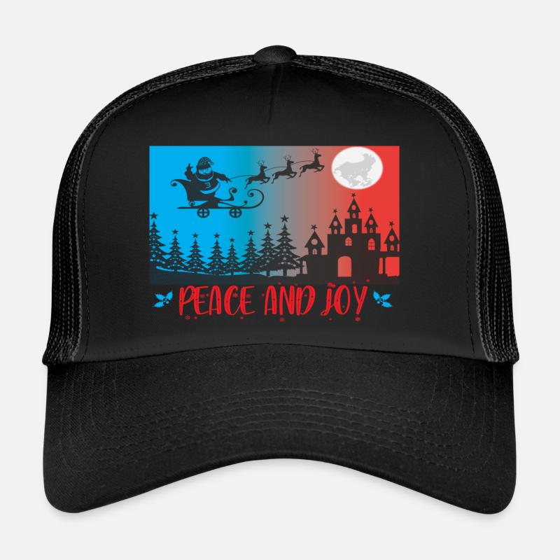 Peace and Joy Trucker Cap