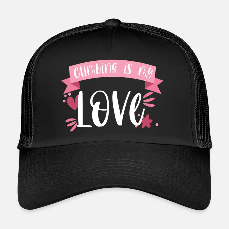 Escalade Montagnes d’alpinisme Love Gift Casquette trucker 