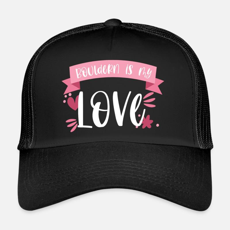 Escalade de bloc Montagnes Escalade Boulderin Cadeau Casquette trucker 