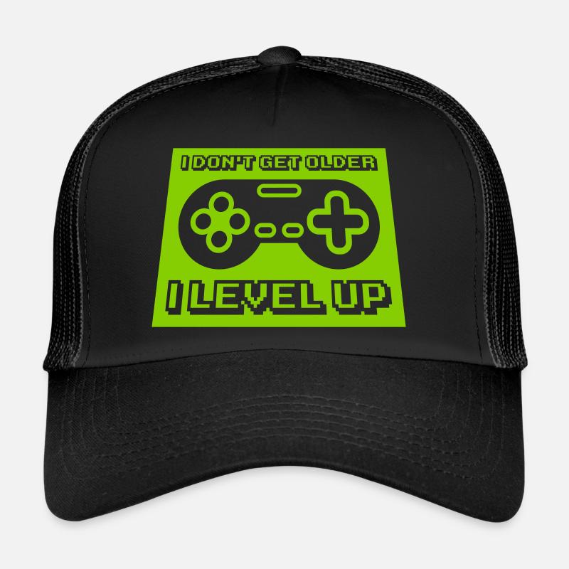 get older level up Trucker Cap