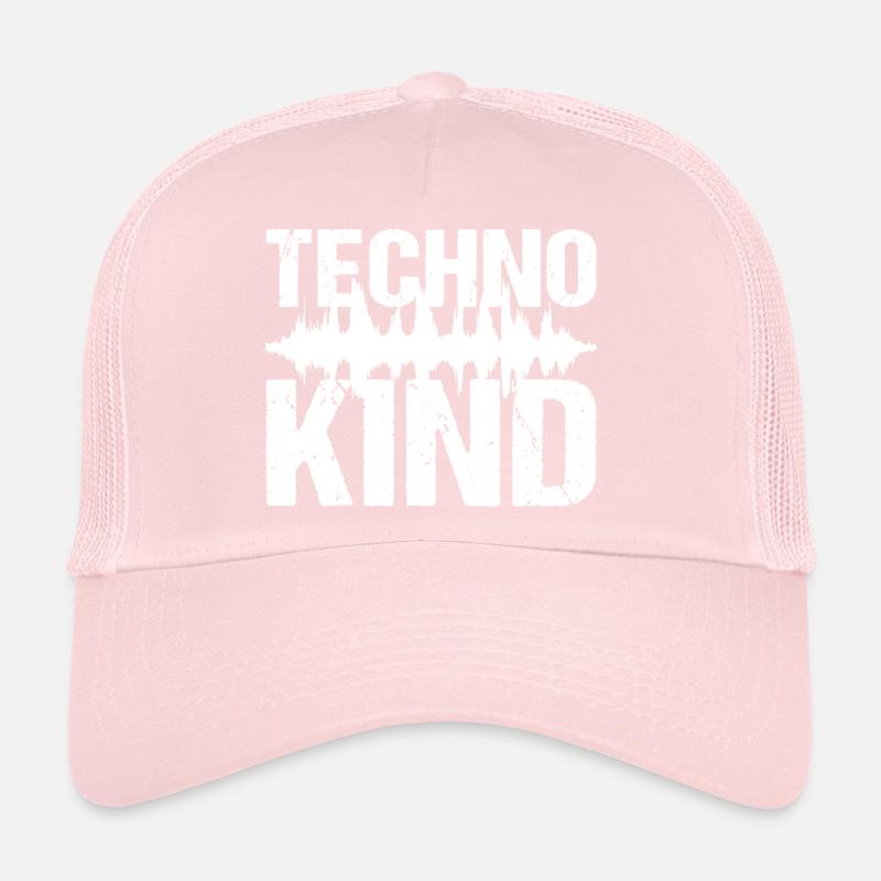 Techno Enfant Techno Musique Casquette trucker 