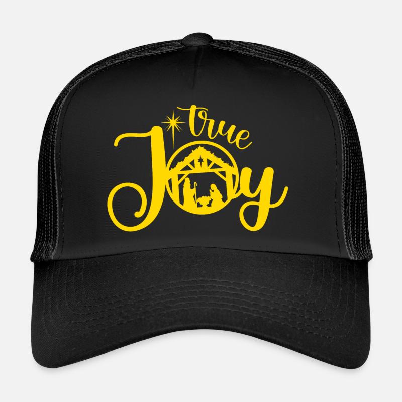 True Joy in Gold Trucker Cap