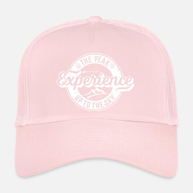 Peak Experience Retro Label Trucker Cap