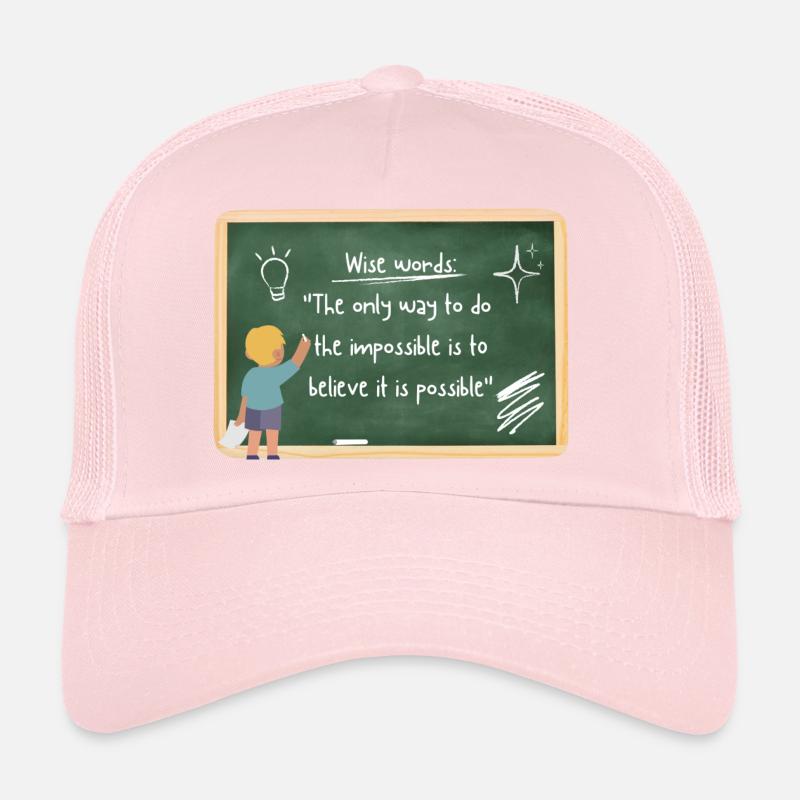 CLEVER SAYING Trucker Cap