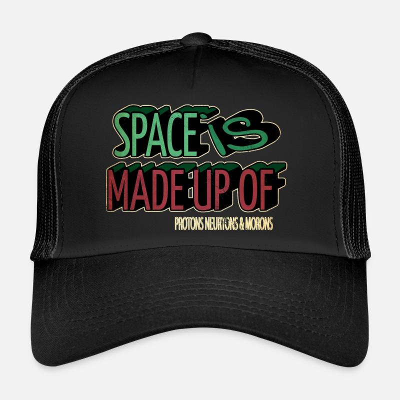 cool conspiration astronomie trucs présents génial Casquette trucker 