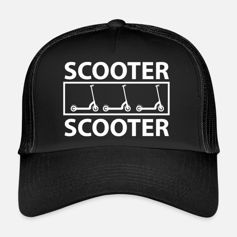 E-Scooter E-Roller Scooter Casquette trucker 