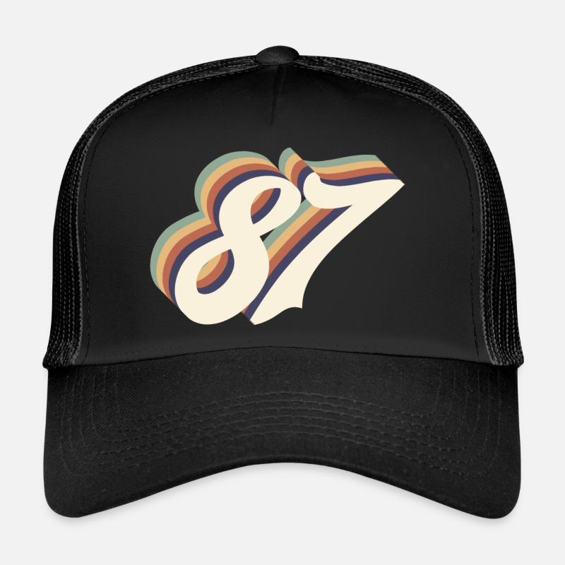 87th anniversary vintage Trucker Cap