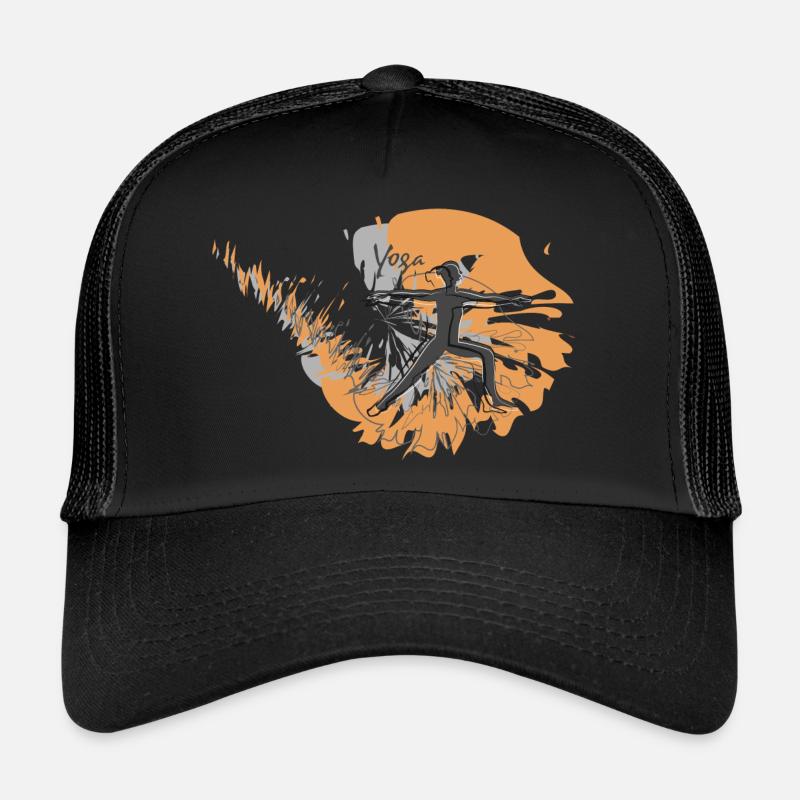 Yoga Training mit Style Trucker Cap