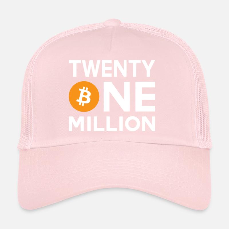 Bitcoin Twenty One Million Trucker Cap
