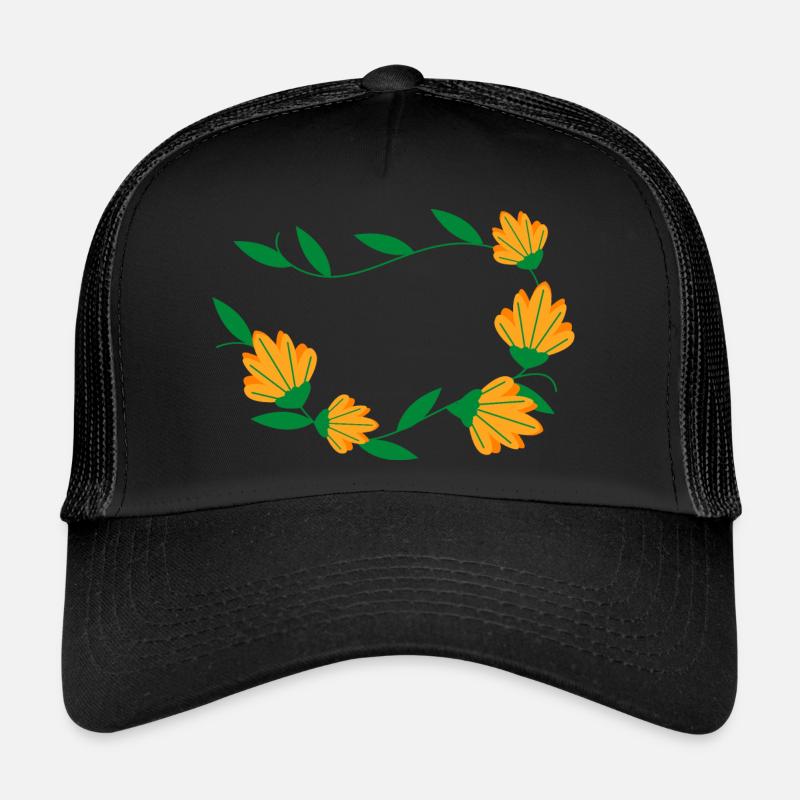 Flower Blume Pflanze Trucker Cap