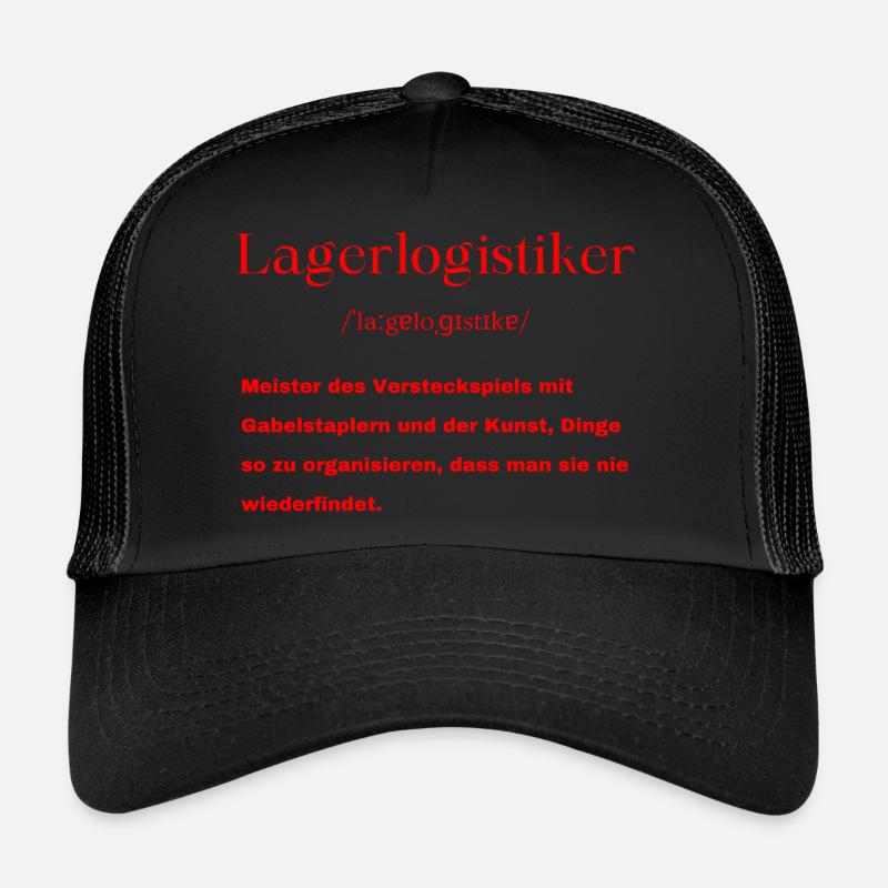 Lagerlogistiker Definition Trucker Cap