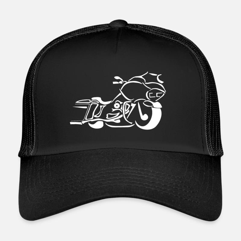 RDGLD American Bikes Outfit - Trucker Cap - Schwarz/Schwarz
