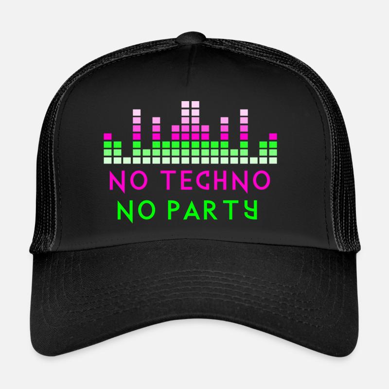 Kein Techno-Zitat Trucker Cap
