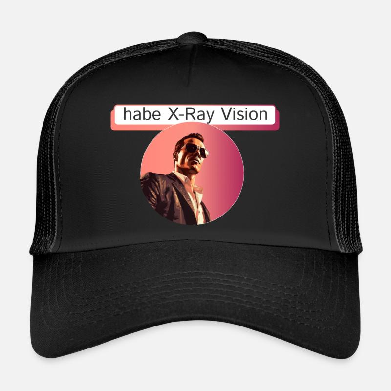 X-Ray vision minimal Trucker Cap