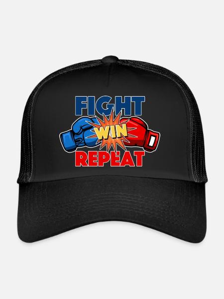 Highlevel Fighter - Trucker Cap - Schwarz/Schwarz