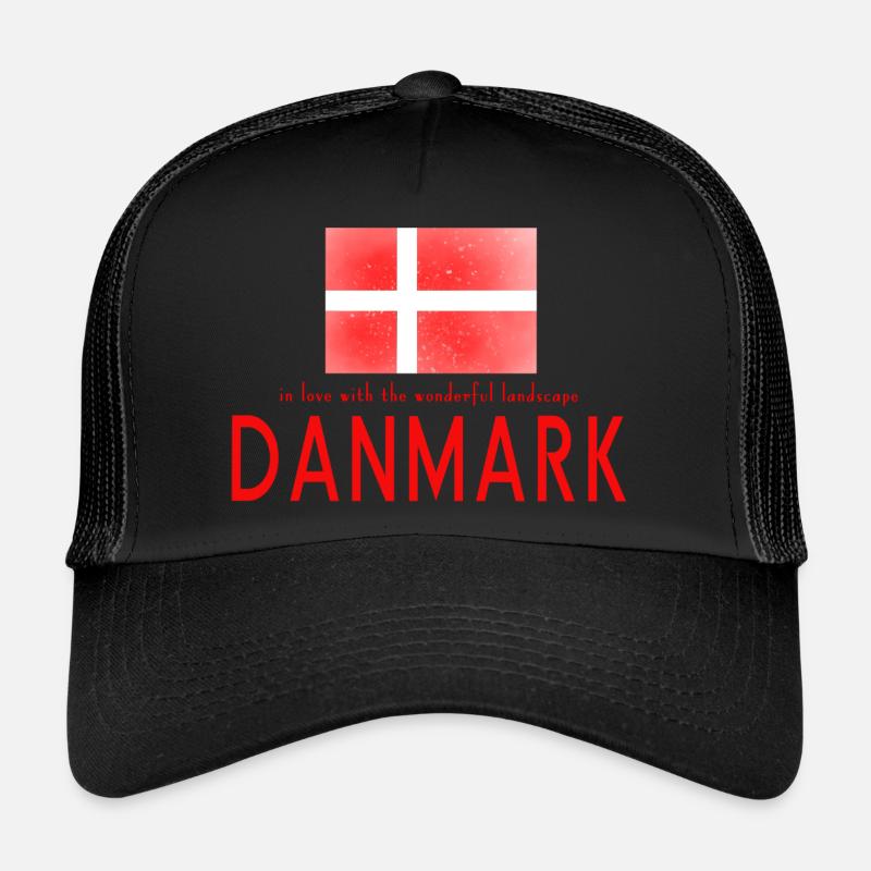Danmark, Denmark Trucker Cap