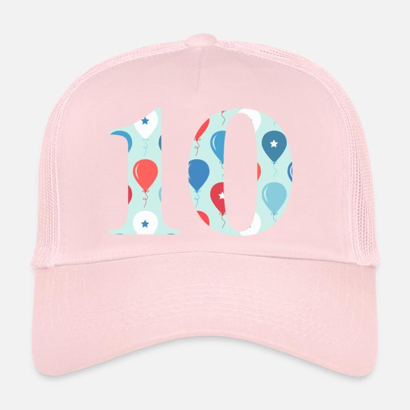 10e anniversaire ballon Casquette trucker 