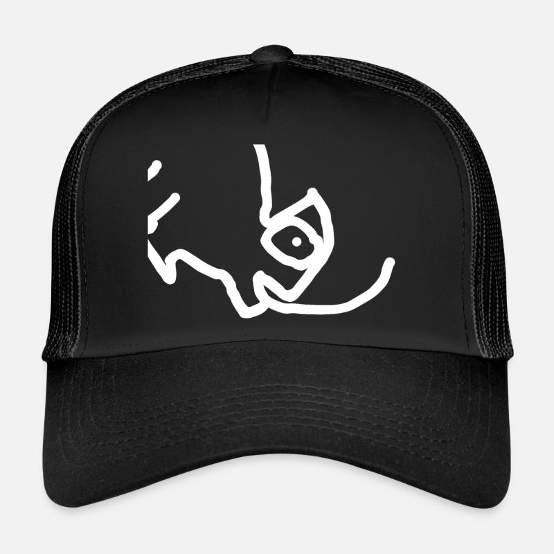Animal caméléon Casquette trucker 