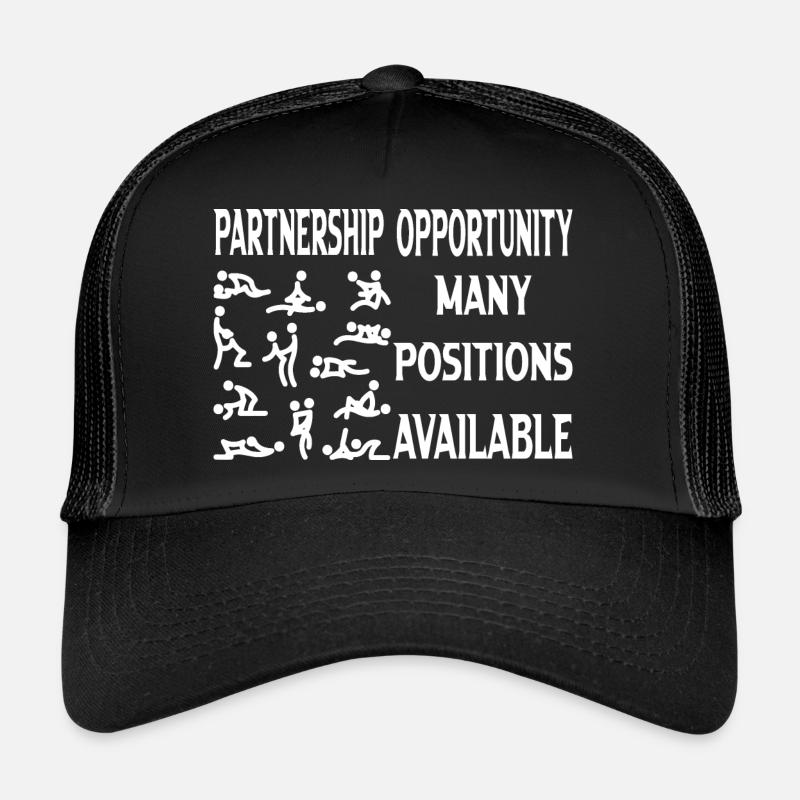 Einzigartiges ungezogenes Design Junggesellenabschied - Trucker Cap - Schwarz/Schwarz
