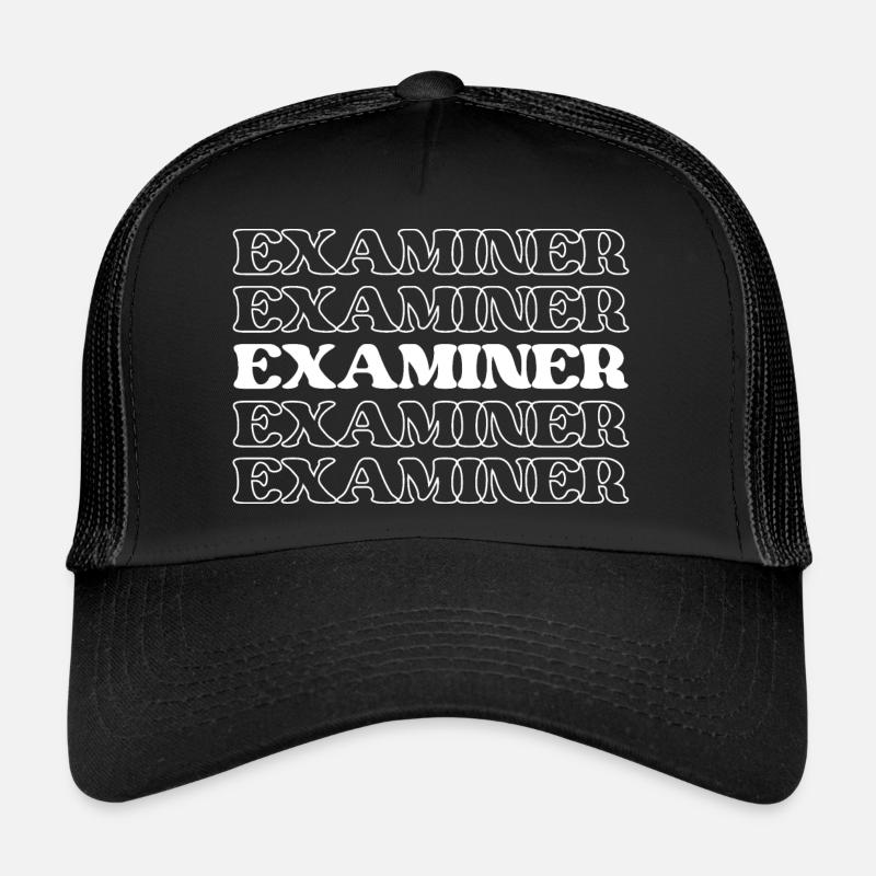 Examiner Checker Auditor Inspector Reviewer Trucker Cap