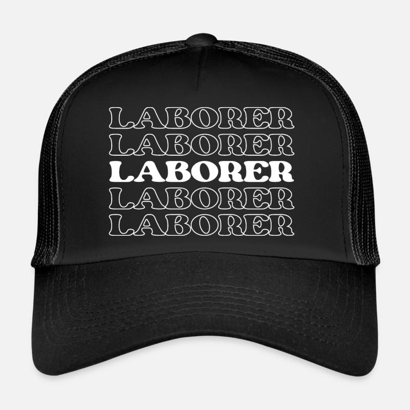 Laborer Worker Handyman Operative Workman Trucker Cap