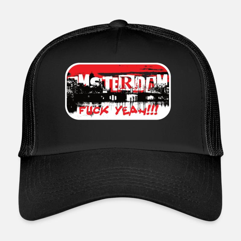 Amsterdam fuck yeah Trucker Cap