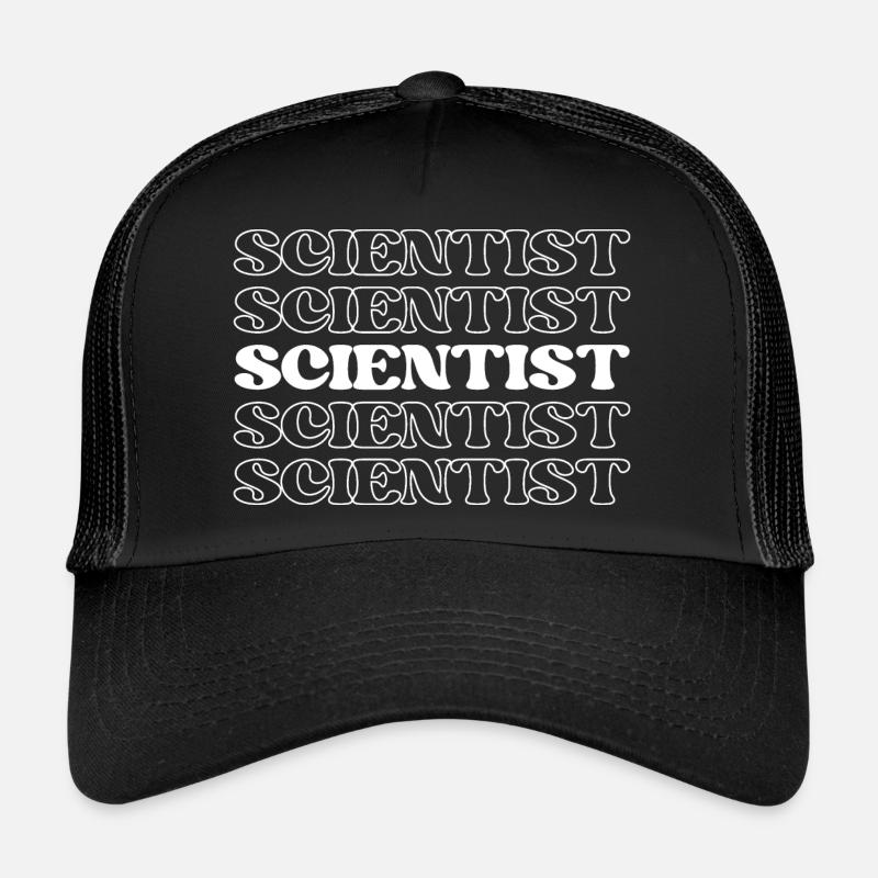 Scientifique Chercheur Universitaire Expert en recherche Casquette trucker 