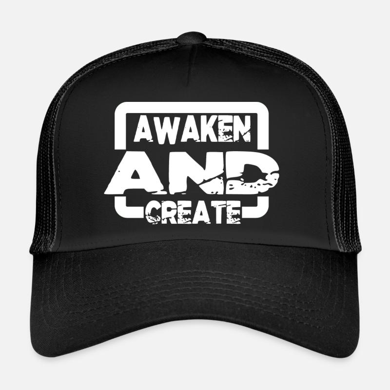 Réalisation de soi Geek Conscience Blague Percée Casquette trucker 