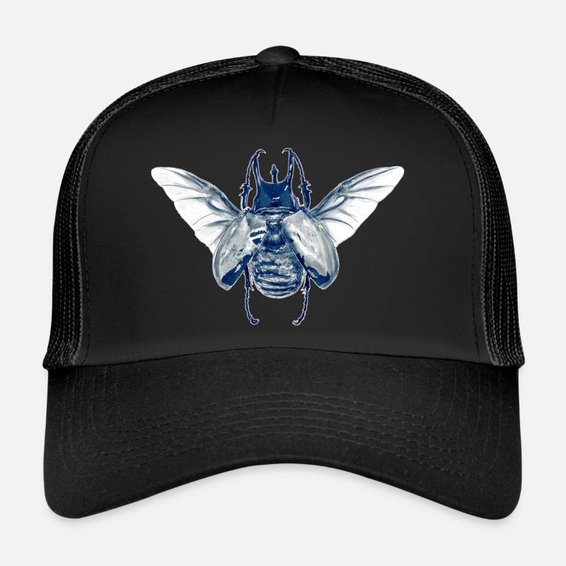 Chalcosoma Keyboh - Trucker Cap - Schwarz/Schwarz
