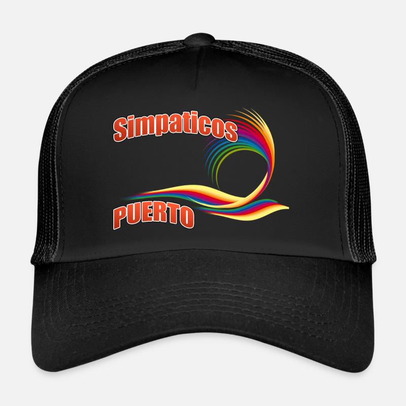 Simpaticos 2024 - Trucker Cap - Schwarz/Schwarz