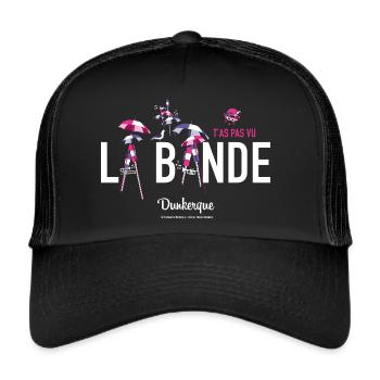 T'as pas vu la Bande ? - Casquette trucker  - noir/noir - Devant