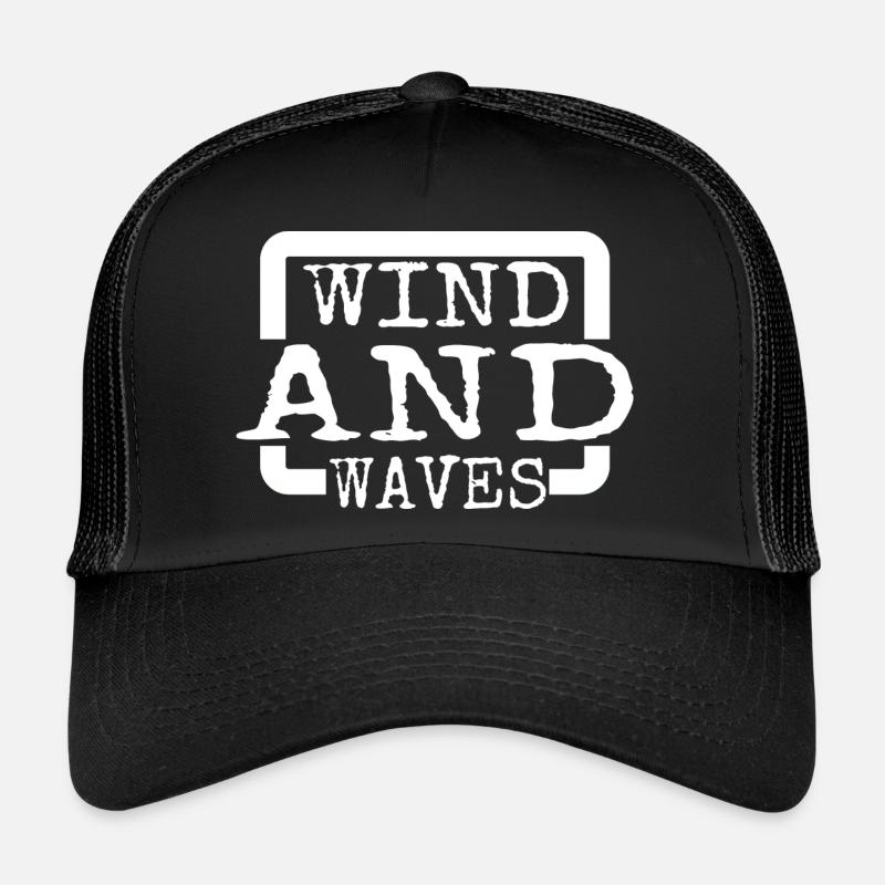 Cadeau Équipement de planche à voile Liberté d’expression de soi Casquette trucker 
