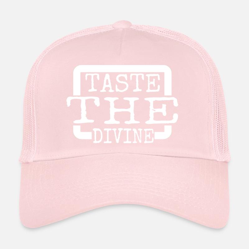 Sensations gustatives Saveurs exotiques Extase culinaire Casquette trucker 