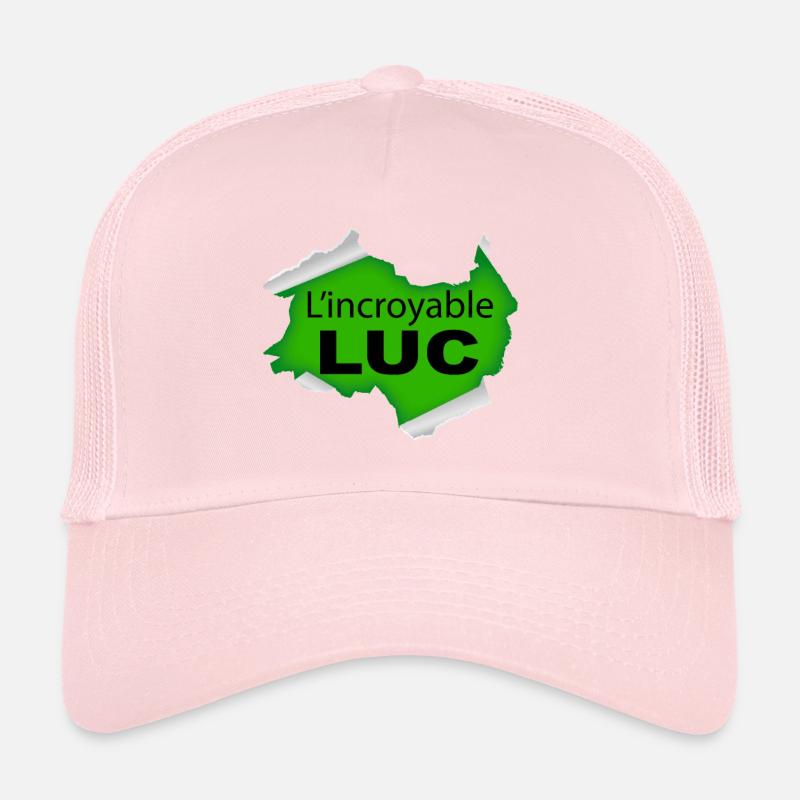 Incroyable LUC Casquette trucker 
